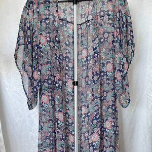 One Clothing | Paisley Kimono Duster | Size M